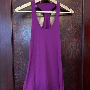 lululemon tank - raspberry - size 4